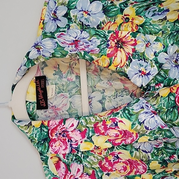 Vintage floral dress - Picture 2 of 4